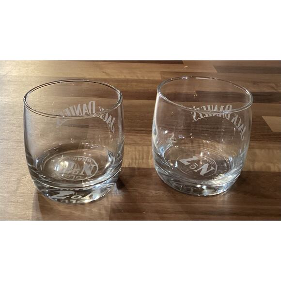 Set Of 2 Jack Daniels OLD No 7 Whiskey Glasses - Picture 7 of 11